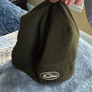 Cabela's Olive Fleece Beanie with Logo